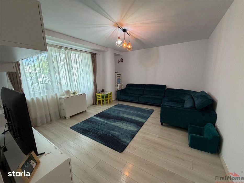 Apartament 2 camere, parter, bloc 2019, parcare proprie
