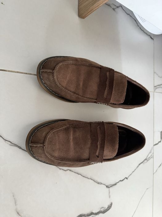 Замшевые лоферы  Suvari