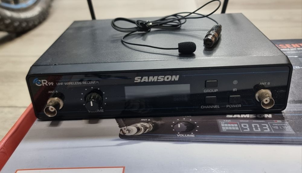 Amanet F28: Reciver receptor microfon SAMSON Concert 99