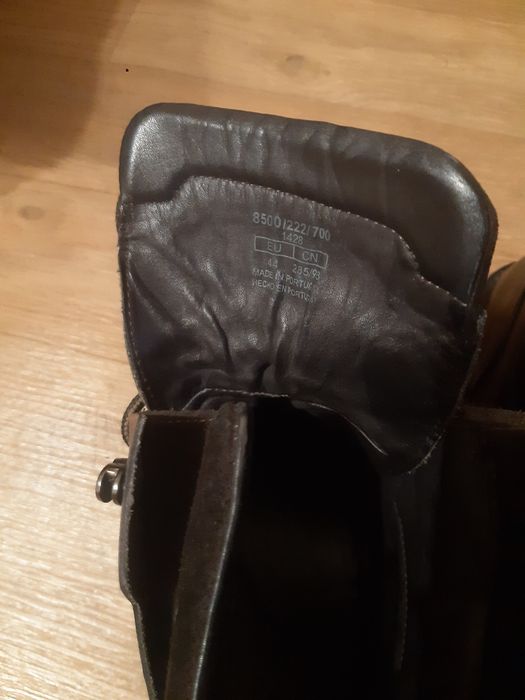 Ботинки мужские кожаные Massimo Dutti 43-44 размер.