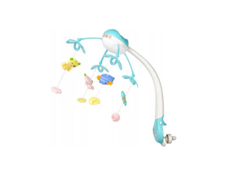 Carusel bebelusi cu proiector, telecomanda, nou, fara cutia originala