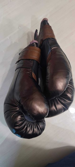 Manusi de box piele naturala