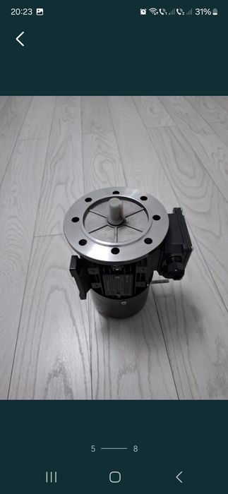 Motor cu electrofrana NOU 380v÷0,37kw