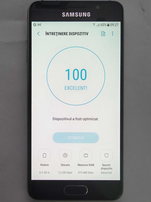 Samsung Galaxy A3 2016 – 4G – 16GB – Single SIM. Impecabil!