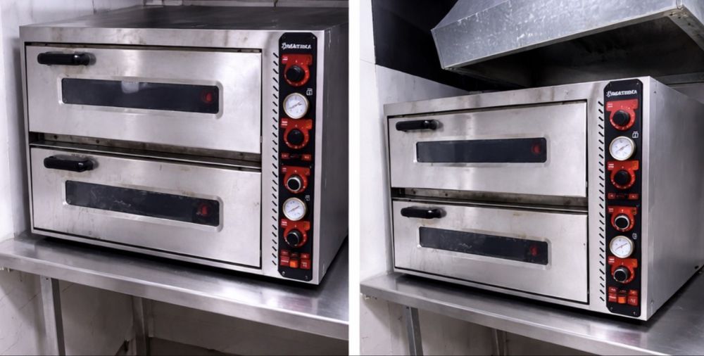 Печь для пиццы MATEXA двухъярусная
