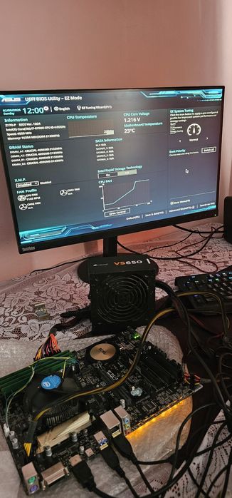 Sursa Corsair NEW VS Series VS650 la 150 ron