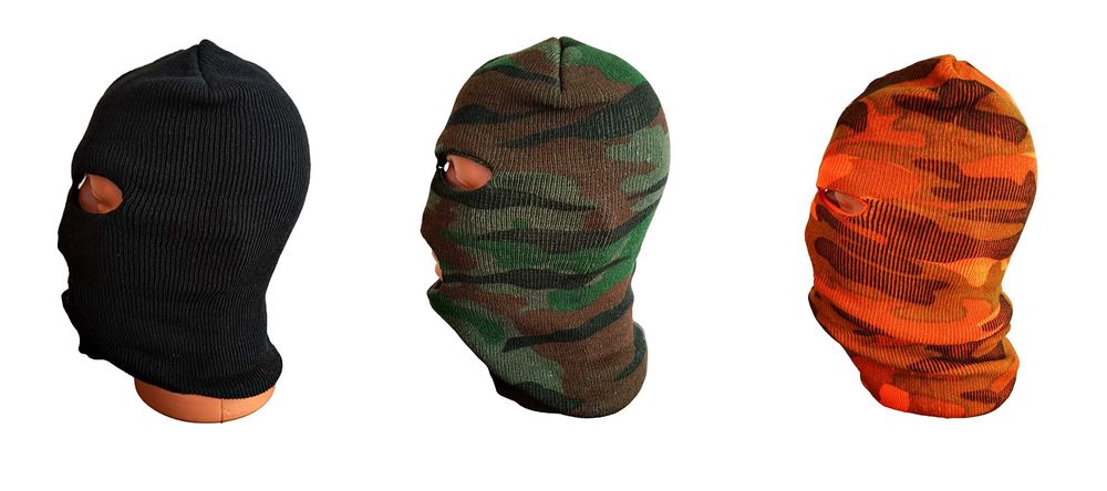 Балаклава зимна шапка маска очи - уста - 3 модела