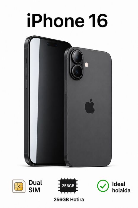 İphone 16 256GB Dual sim