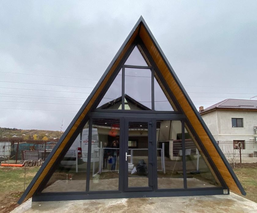 Vand casute tip A 9 x 7m din lemn