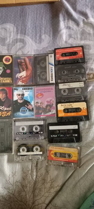 Аудио кассеты 80х-90х