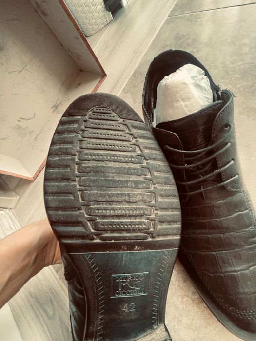 Кожаные туфли европейского качества