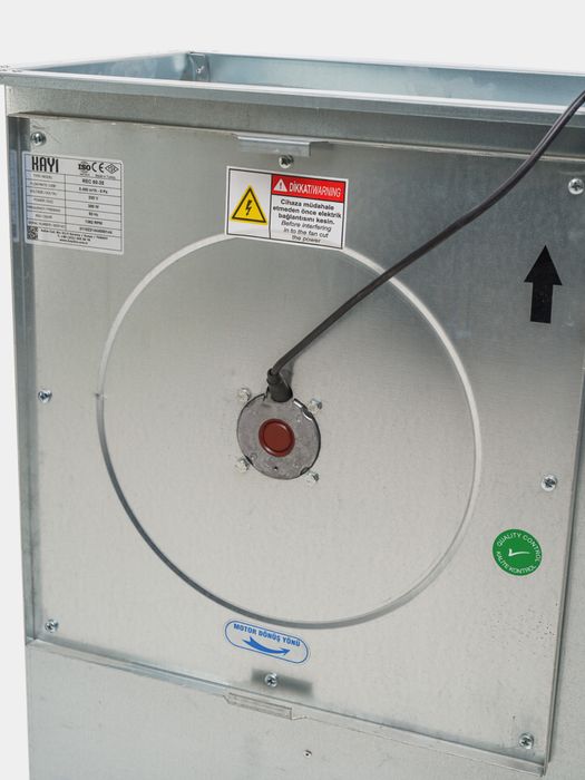 Канальный прямоугольный вентилятор для вентиляции