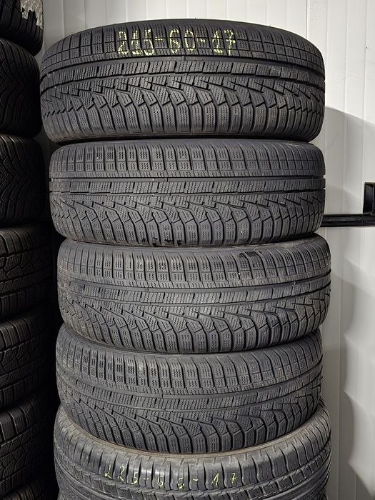 4 Броя 215/60/17 Hankook 2x6,5mm 2x5,5mm