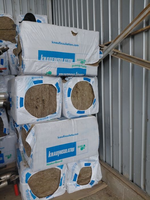 Vata minerală din lană de rocă Knaufinsulation