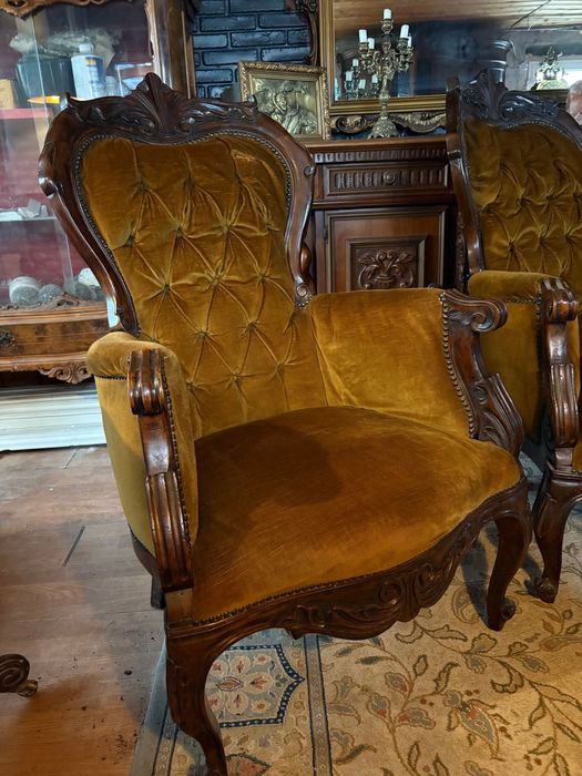 Set canapea si fotolii antice/baroc