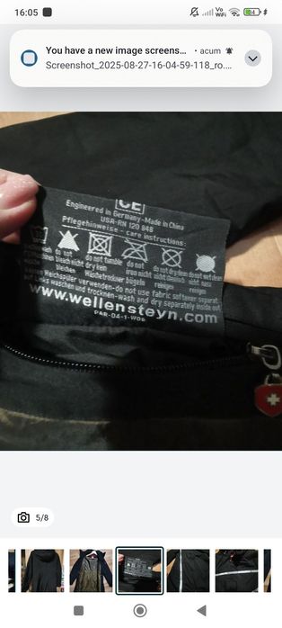 Geaca parka Wellenstein XS