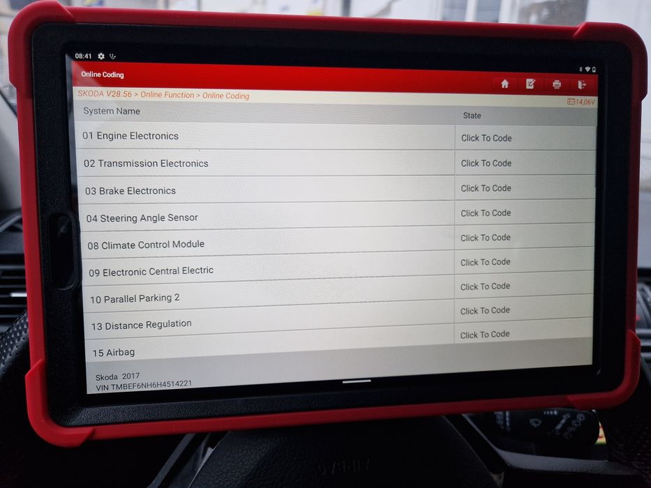 Tester diagnoza Launch dbscar5 xdiag 1 an update 2026