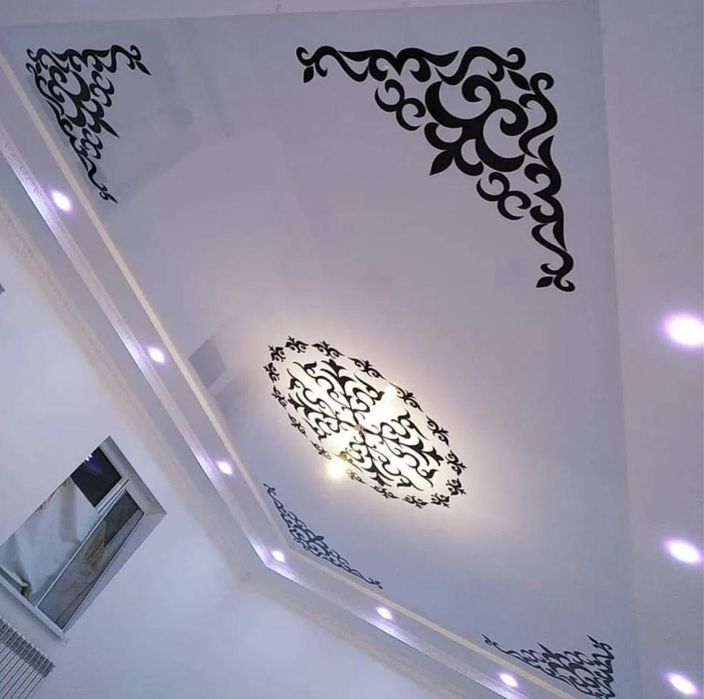 Натежной потолок