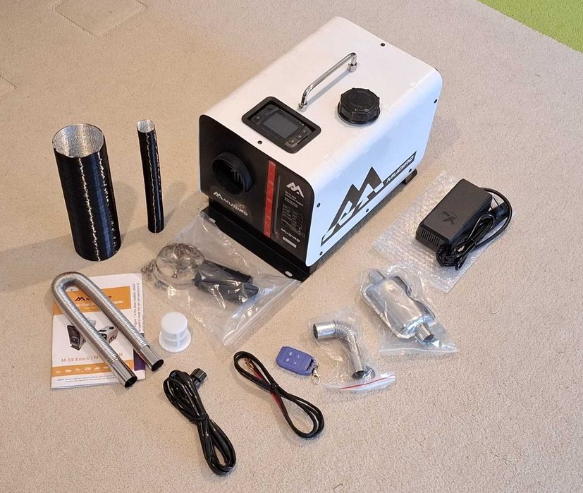 Tun caldura Premium Mudiro 8 kW ,Termostat Mobil,Bluetooth,Senzor CO