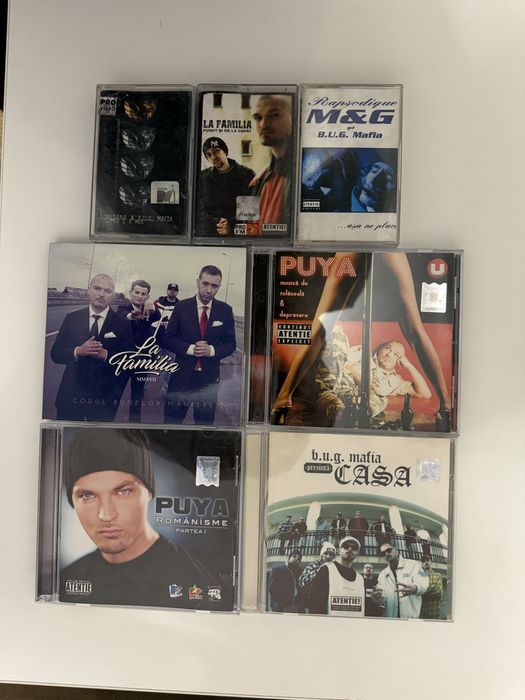 CD hip hop La Familia BUG Mafia Puya