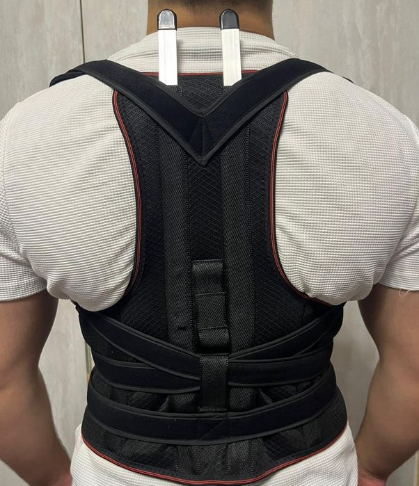 Корсет корректор осанки с металическими пластинами