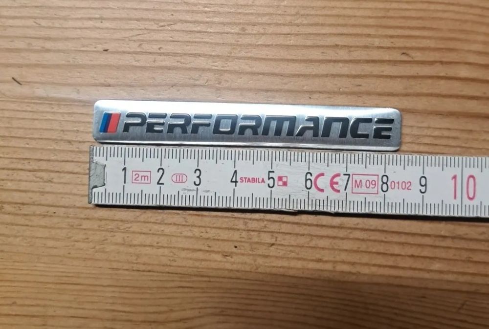 Стикер Емблема  Метална BMW performance