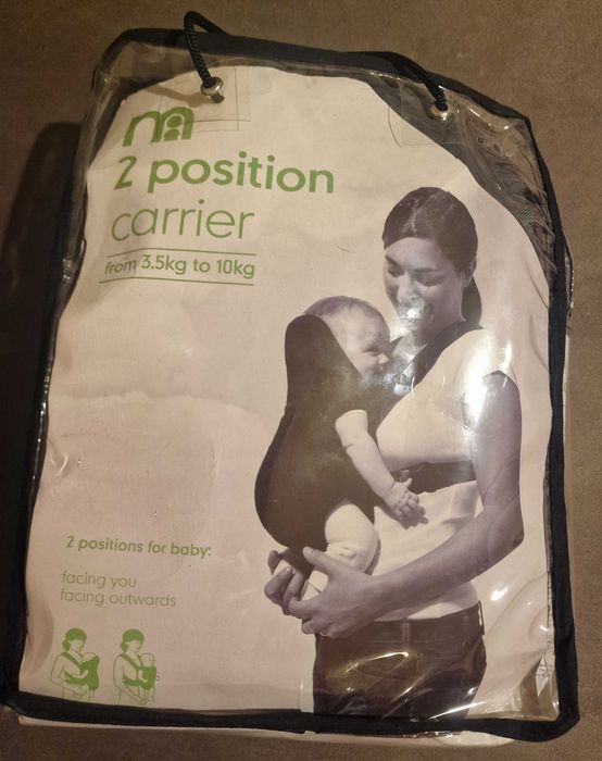 Кенгуру Mothercare 2 Position Baby Carrier- black from 3.5kg to  10kg