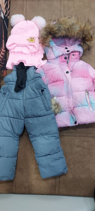Зимний костюм на девочку