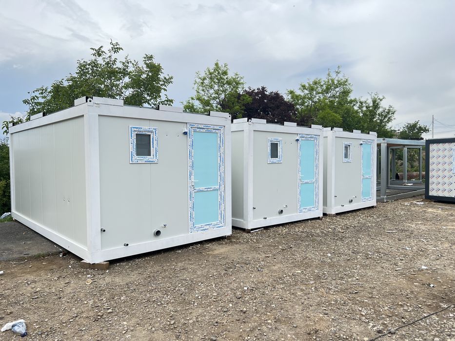 Container birou Container de santier de locuit standard sanitar