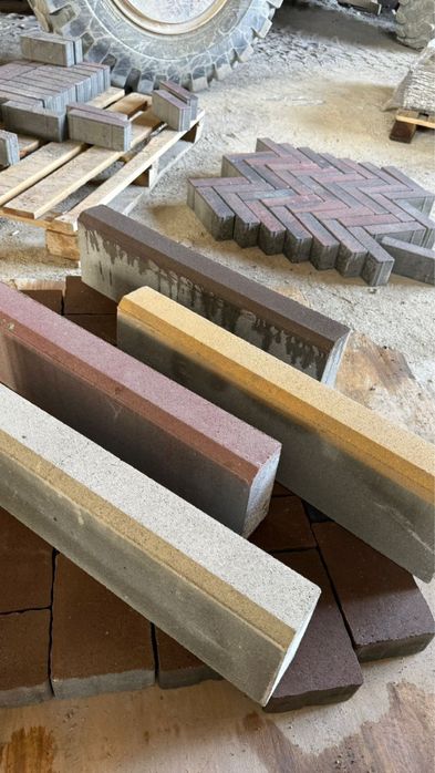 Поребрик тротуарный (садовый)