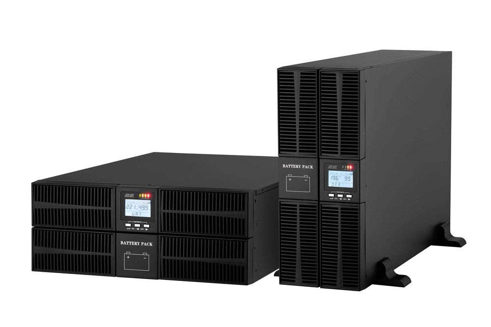 } ИБП 2E SD6000RT /6kVA/6kW/RT4U/LCD/USB/Terminal in&out
