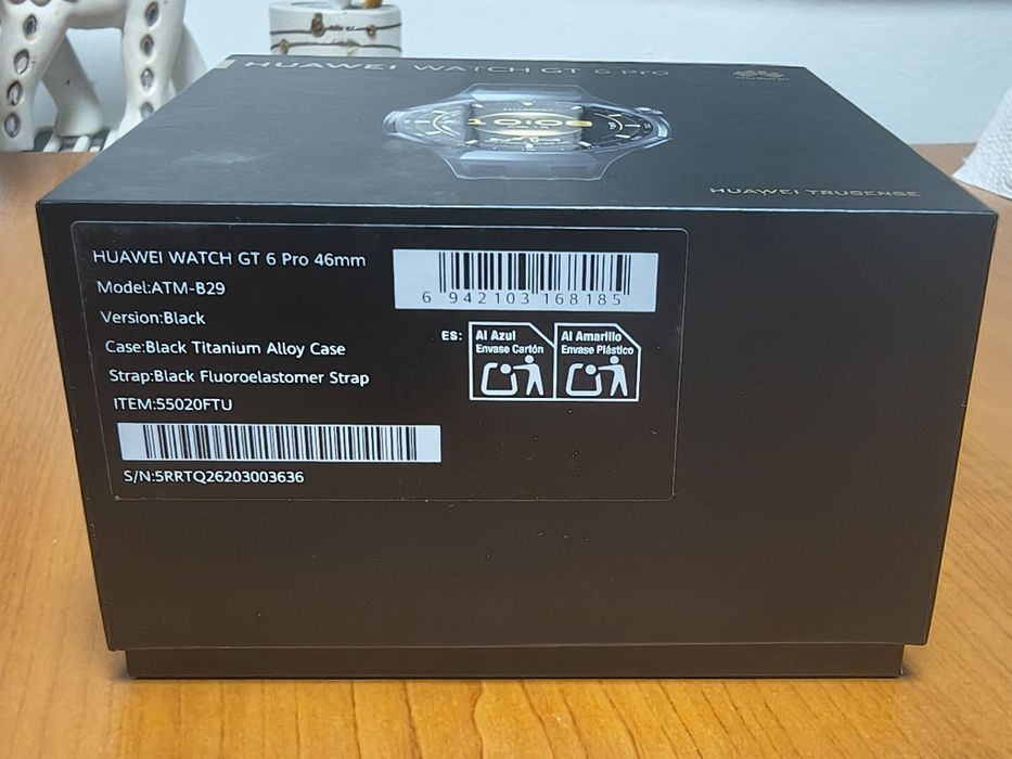 Smartwatch HUAWEI GT6 Pro, garantie