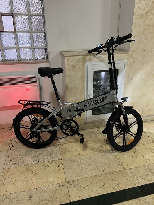 Bicicleta electrica pliabila motor 350w
