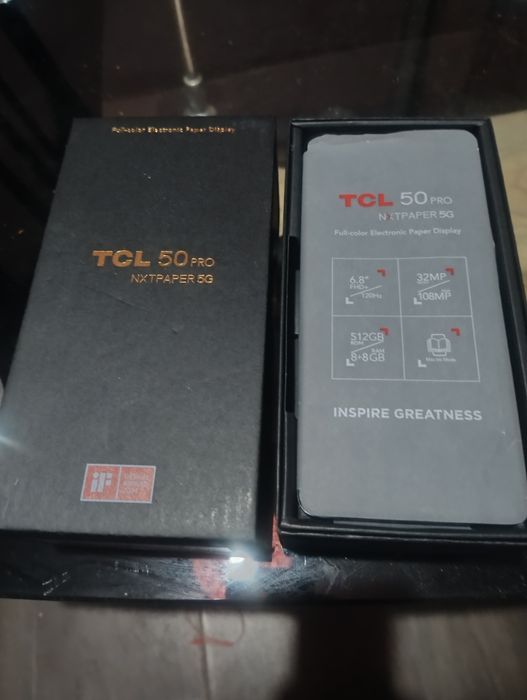 TCL 50 PRO NXTPAPER 5G 8GB 512Ram Moon Grey