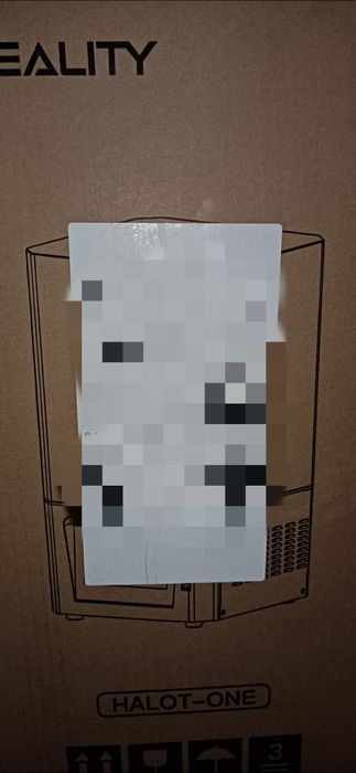 Imprimanta 3d rasina creality halot one