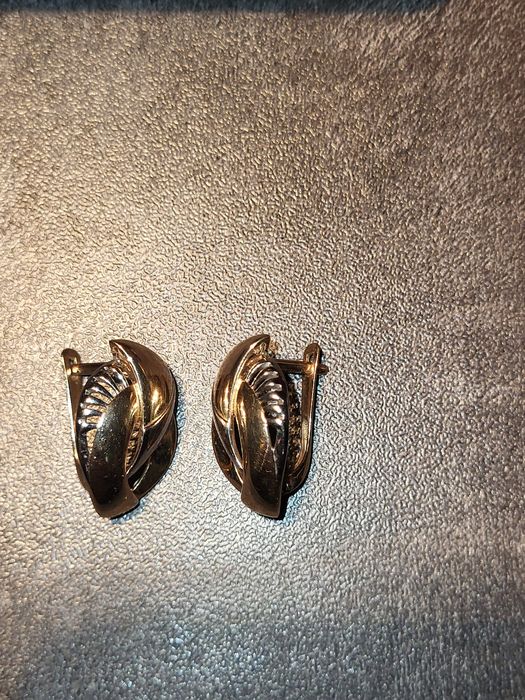 Серьги золотые 585 проба