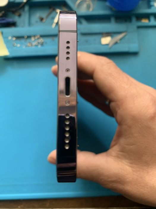 Оригинален корпус за iPhone 14 pro max лилав