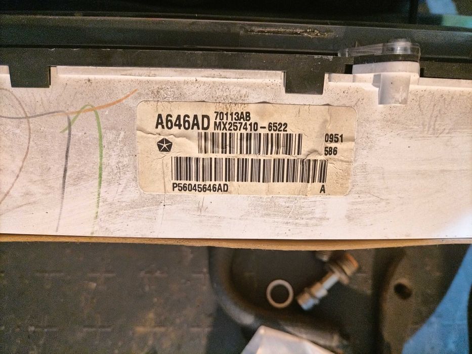 Табло с уреди '01 Dodge Durango/Dakota DN