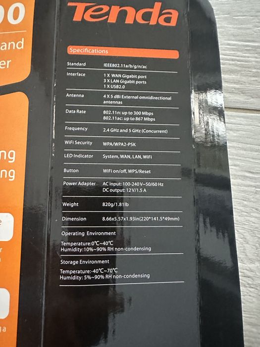 Router Tenda AC10U