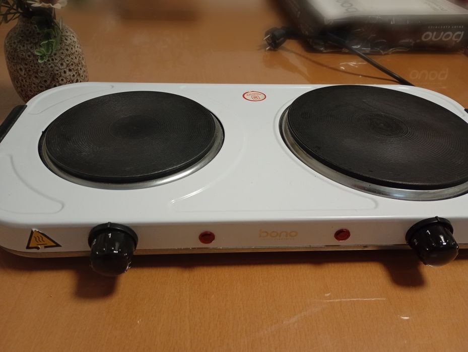 Plită electrică cu două ochiuri