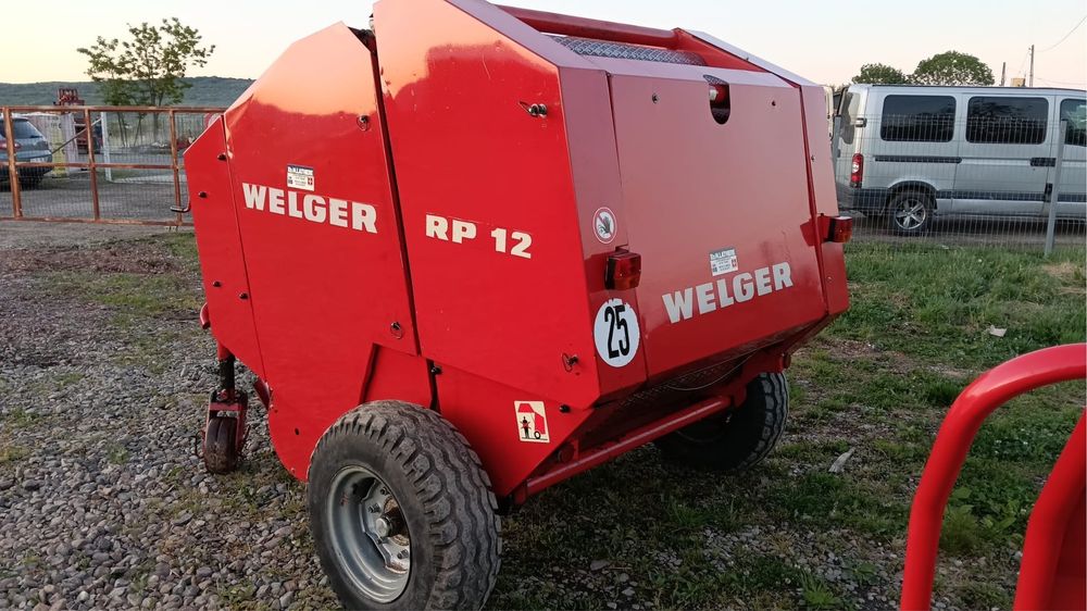 Presă de balotat,Welger RP 12!
