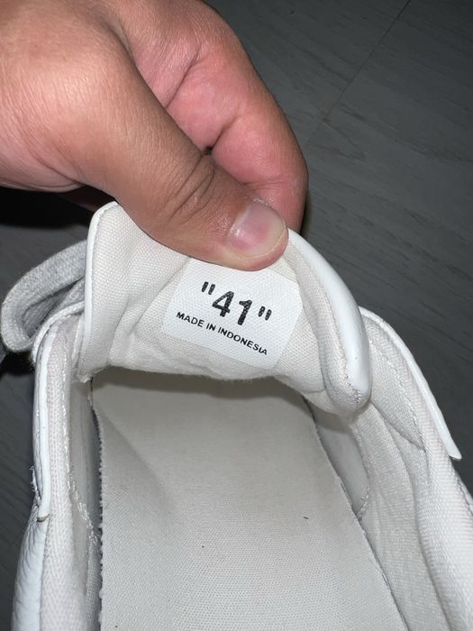 Оригинальные Off-White Low Vulcanized White, размер 41