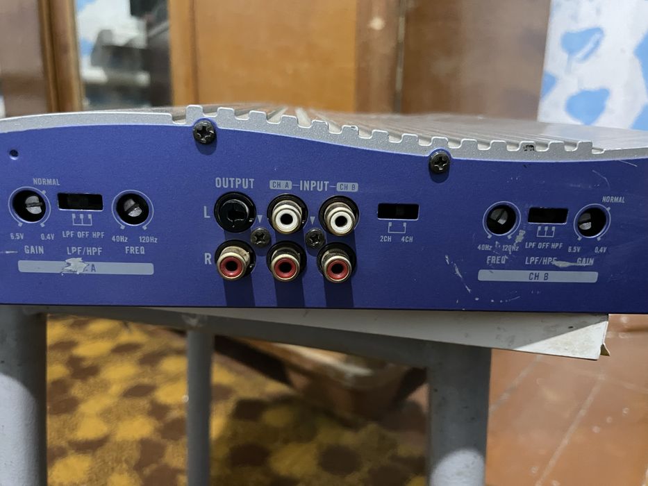 4 каналлик усилитель мощный боквот ески чикканлардан Made in Mexico