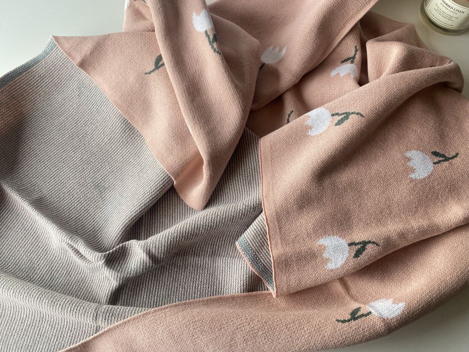 Бебешко плетено одеало/ пелена