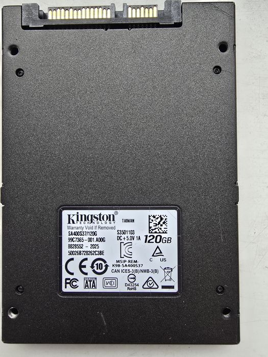 SSD kingston 120GB новый