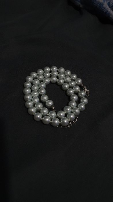 Lanț perle albe (unisex)