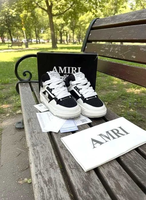 Amiri MA-1 Sneaker "White/Black"
