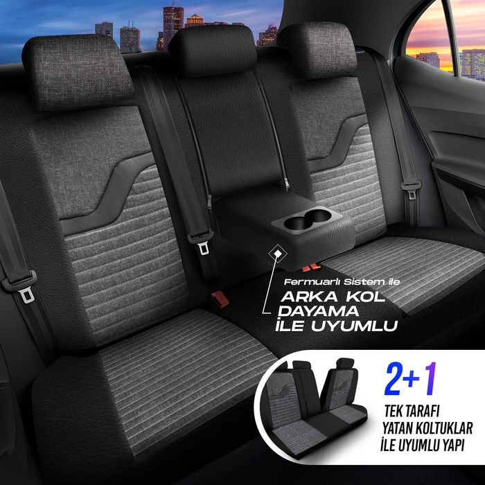 Комплект премиум тапицерия Panda Boston - различни цветове