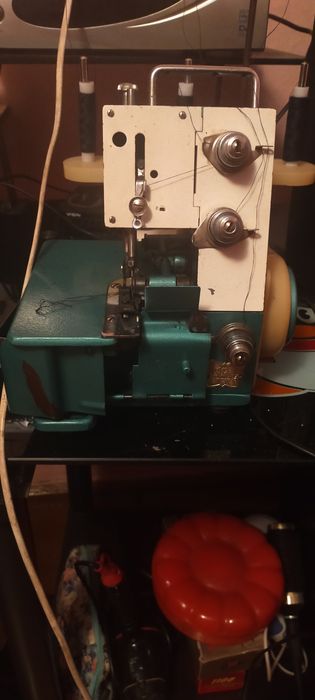 Занавески кресло оверлок