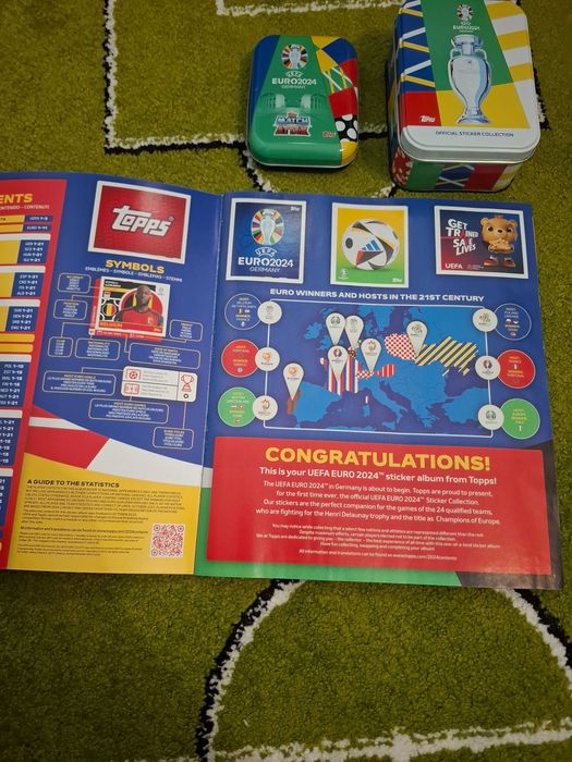 Album euro 2024 50% complet